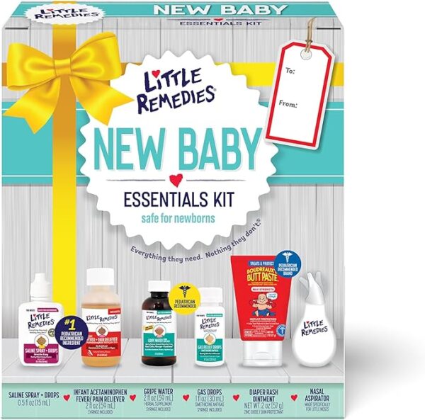 New Baby Essentials Kit, 6 Newborn Essentials
