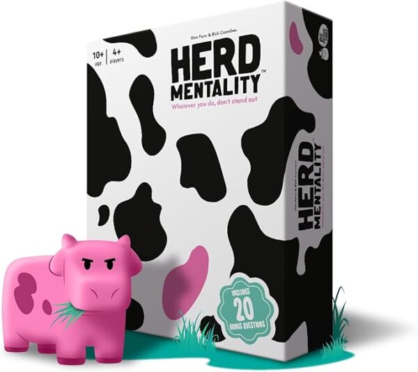 Herd Mentality: Udderly Hilarious Board Game | Easy Setup & Play